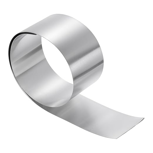 uxcell Aluminum Flashing Roll, 4in x 3.3ft Metal Roof Panels 1mm Waterproof Aluminum Sheet Roll for House Repair, Roof Flashing, Sealing Windows Doors, DIY Projects