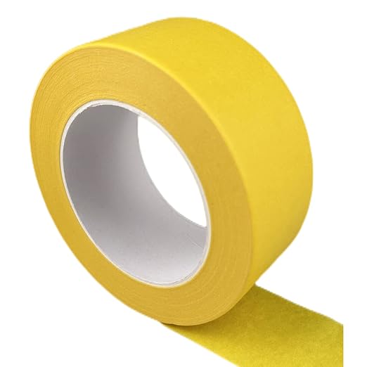 Yellow Wide Masking Tape, 3 Inch X 55 Yards | Yellow Painters Tape