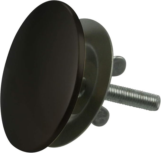 Westbrass D202-62 2" Kitchen Sink Hole Cover, Matte Black (100-Pack)