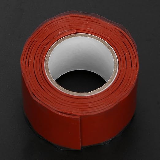 Tape, Pipe Repairing Supplies, Home Pipe & Pipeline Repairing Solution with Strong Stickiness for Quick Sealing, Suitable for PVC, PPR, Metal, Iron Casting, Hard Pl (Red)
