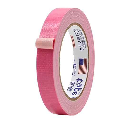 MAT Duct Tape Pink Industrial Grade, 3/4 inch x 60 ft. Waterproof, UV Resistant for Crafts, Home Improvement, Repairs, & Projects