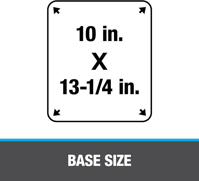 Oatey 14038 Foldable Plastic 3" Pipe Diameter Flex Calk Roof Flashing 10" x 13.25" Base