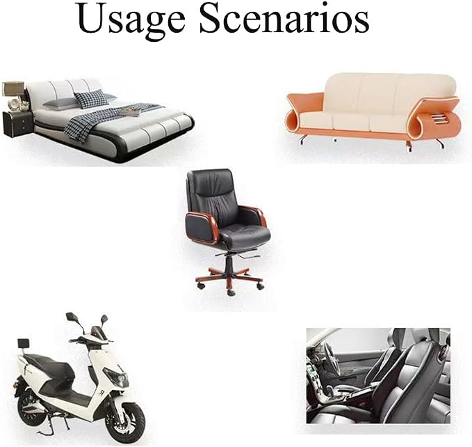 DraCra 15 Pack Leather Repair Tape Invisible Clear Self-Adhesive Leather Repair Patch for Futon Sofa Bed Modern Folding Futon Set Recliner Chairs Couch Leather Couches Salon Chair Massage Tables