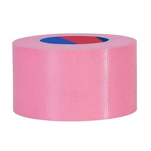 Pink Heavy Duty Duct Tape, 3 Inch x 55 Yards, Industrial Grade Waterproof & UV Resistant, Strong Adhesive for Indoor Outdoor Repairs, Crafts, Home Improvement, Moving Packing and DIY Projects