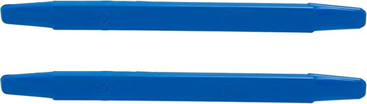RecPro RV 2 Pack Tapered Plastic End Stick Tool | Settings Tool | Windshield Stick | All Purpose RV Blue Stick | Caulk Spreader | Adhesive Applier