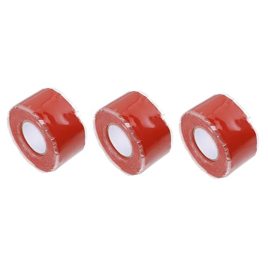 Zerodeko 3pcs Flexible Seal Tape for Pipes Self-Adhesive Repair Tape High-Pressure Leak Sealant for Plumbing Outdoor Use