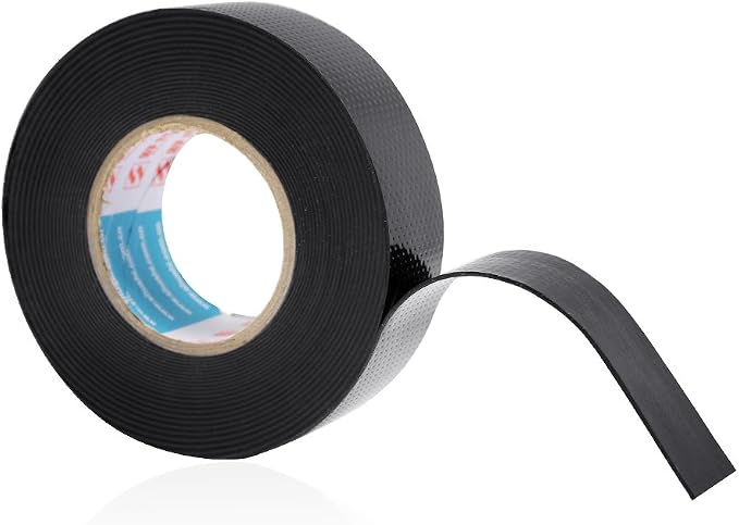 Hysagtek 2 Roll Self Amalgamating Tape Repair Rubber Waterproof Sealing Insulation with Ultra Weather-Resistant Adhesive Withstands High Heat for Electrician/Automotive Use