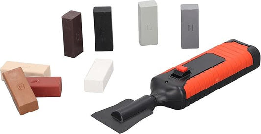 Tile Repair Kit, Porcelain Ceramic Tile Chip Repair Kit for Wall, Electric Heating Pen Wax Block Set, Crack Gaps Repairing Tools for Stone Porcelain