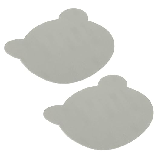 PATIKIL Leather Repair Patch, 2 Pcs 4 x 3.5 Inch Self-Adhesive Vinyl Patch Furniture Tape Repair Kit for Sofas Couches Stools Chairs Cabinets Bags, Gray