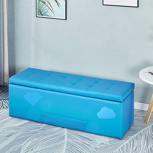 LEMGUBKP Self Adhesive Leather Repair Tape for Large Furniture, Sofa Leather Repair Sticker, Used for Furniture, Sofa, car seat Repair and Tear, Vinyl Repair kit 17.78X78.8 inch (Lake Blue)