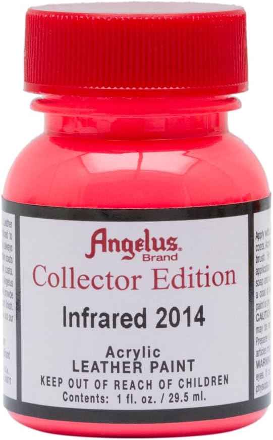 Angelus Collector Leather Paint 1oz Infrared 2014