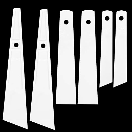 Applicator Glue Spreaders,Smear Sticks for Professional Leather Craft Tool，6PCS of 3 Different Sizes for Leather DIY Crafts Projects