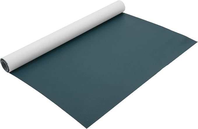 Self Adhesive Leather Repair Patch Strong Stickiness 30"x16" Leather Repair Tape PU Leather Deep Blue 1 Pcs