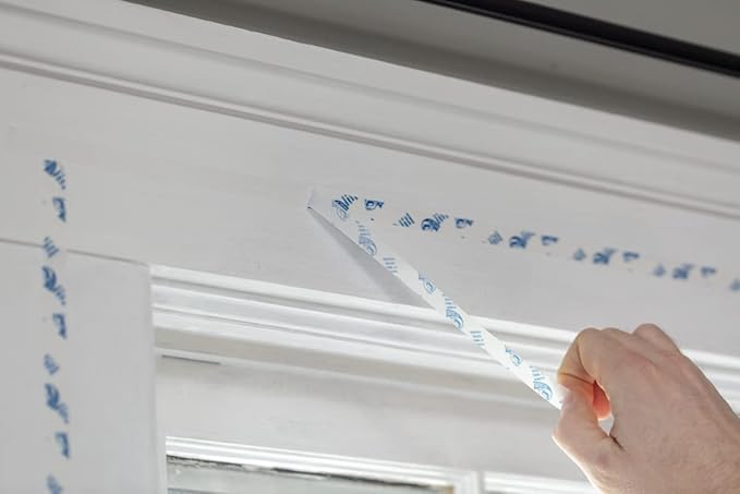 Duck Brand Window Insulation Kit - Winter Seal Kit Fits up to 10 Windows - Rolled Shrink Film Cuts to Size for Easy Indoor Installation - Tape Included - 62 in. by 420 in.- Clear