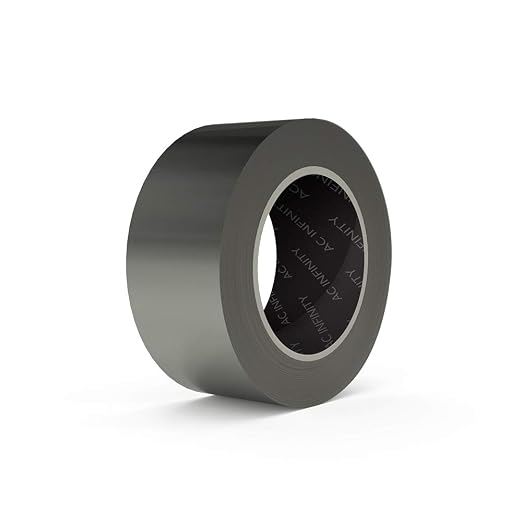 AC Infinity Aluminum Duct Tape, Professional Grade Heavy-Duty HVAC Foil Tape for Sealing, Patching, Insulating or Repairing Ducting and Pipes, 70 Yards