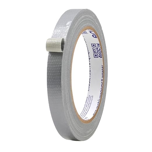 MAT Duct Tape Silver (Gray) Industrial Grade, 1/2 inch x 60 ft. Waterproof, UV Resistant for Crafts, Home Improvement, Repairs, & Projects