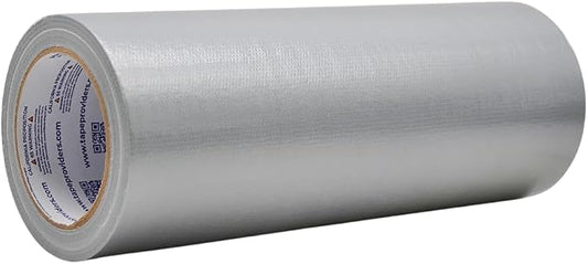 WOD DTC10 Advanced Strength Industrial Grade Silver (Gray) Duct Tape, 12 inch x 60 ft. Waterproof, UV Resistant For Crafts & Home Improvement