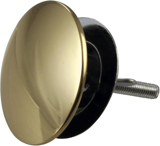Westbrass 2" Kitchen Sink Hole Cover, Polished Brass, D202-01