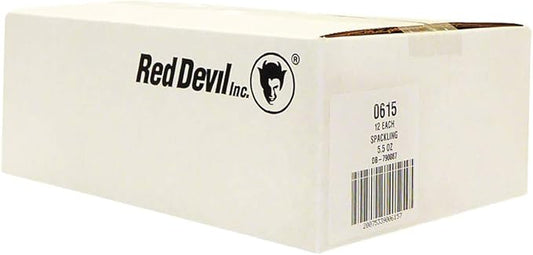 Red Devil 0615 Pre-Mixed Vinyl Spackling, 5.5 Oz. Squeeze Tube