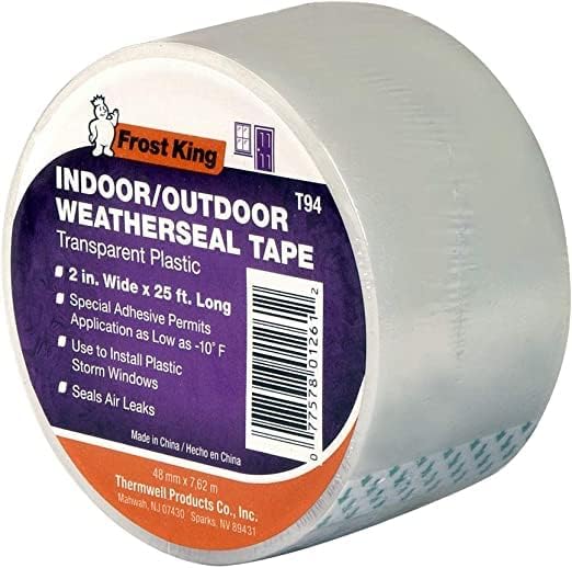 THERMWELL T96H Weatherseal Tape, 2"/100' (2" X 25 ft (4-Pack))