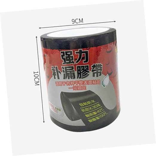 Waterproof Sealant Tape Black Strong Adhesive Industrial Repairing Tape for Pipe Leak Sealing and Waterproofing in Plumbing and Drainage Applications