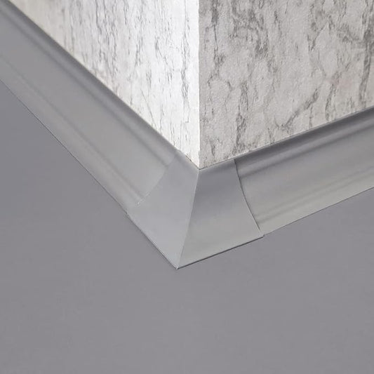 InstaTrim Outside Corners - 10 Gray 3/4" Wide Caulk Strip Outside Corner Pieces - Trim for Outside Corners - Paintable