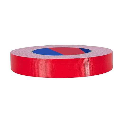 Red Heavy Duty Duct Tape, 1 Inch x 55 Yards, Industrial Grade Waterproof & UV Resistant, Strong Adhesive for Indoor Outdoor Repairs, Crafts, Home Improvement, Moving Packing and DIY Projects