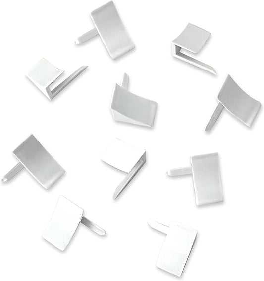 InstaTrim End Caps - 10 White 1/2" Wide Trim End Cap Pieces - Trim for Corners - Paintable