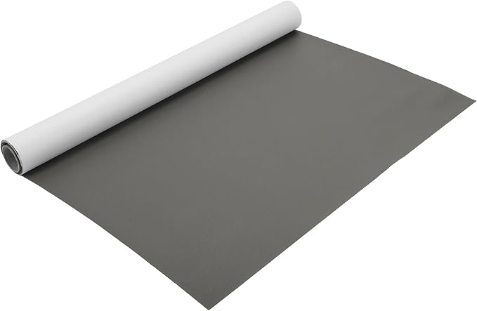 Self Adhesive Leather Repair Patch Strong Stickiness 30"x16" Leather Repair Tape PU Leather Gray 1 Pcs
