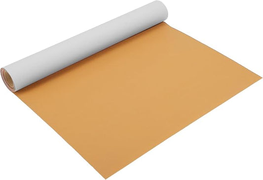 Self Adhesive Leather Repair Patch Strong Stickiness 39"x11.8" Leather Repair Tape PVC Faux Leather Khaki 1 Pcs