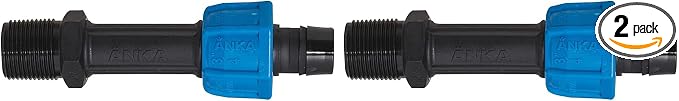 Watts 3/4" AMA34 Anka x Fiberglass Reinforced Nylon Male, NPT Thread Adaptor (Pack of 2)