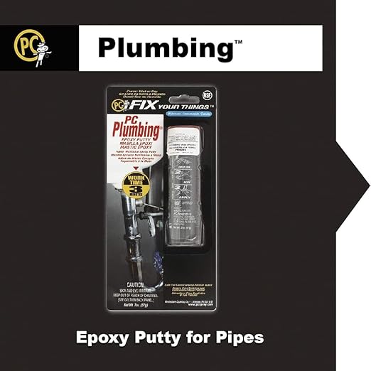 PC Products PC-Plumbing Epoxy Putty, 1oz Stick, Gray (21590)