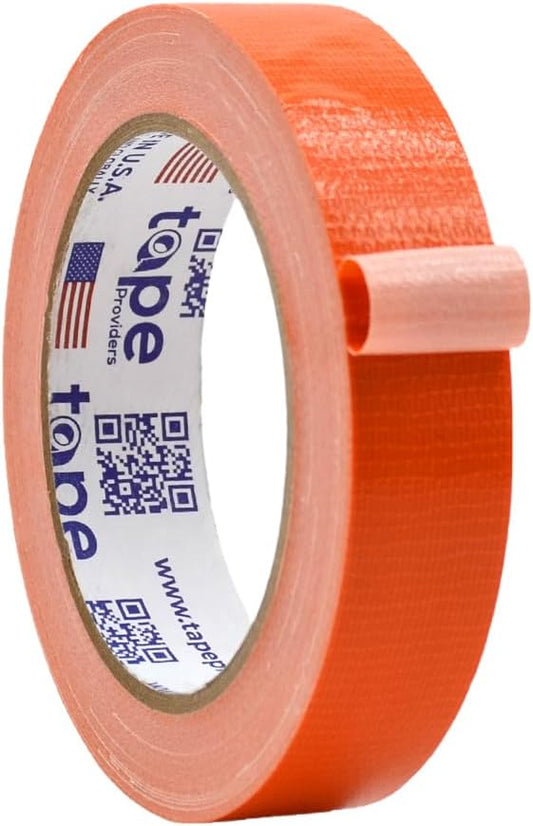 WOD DTC10 Advanced Strength Industrial Grade Racing Orange Duct Tape, 1 inch x 60 ft. Waterproof, UV Resistant For Crafts & Home Improvement
