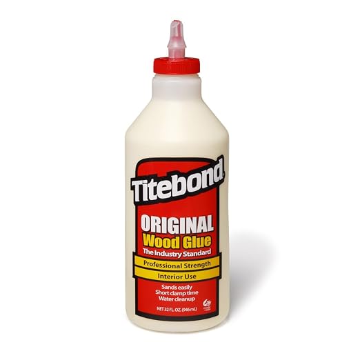 Titebond Original Wood Glue, 1-Quart #5065, Yellow