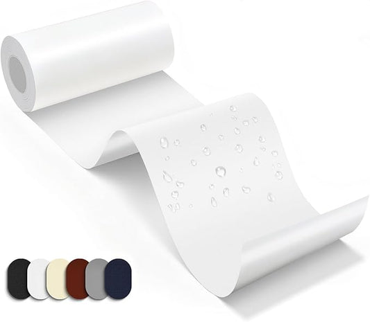 Waterproof Fabric Repair Tape Tent Repair Kit - Outdoor Gear Tenacious Fix Tape Self Adhesive Nylon Patches for Clothes, Tent, Down Jacket, Backpack (78.8 x 3 Inches, White