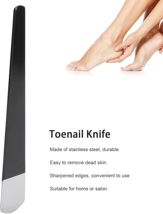 Pedicure Scraping Knife, Stainless Steel Pedicure Knife, Calluses Remover Knife, Foot File, Foot Care Tool for Callus, Hard Cracked Skin, 1 Knife