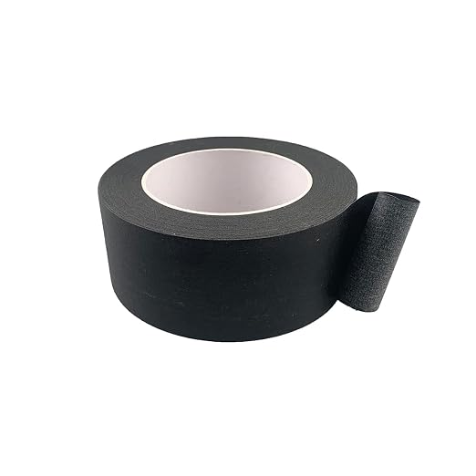2 Inch Black Wide Masking Tape, 2 Inch X 55 Yard | Black Painters Tape
