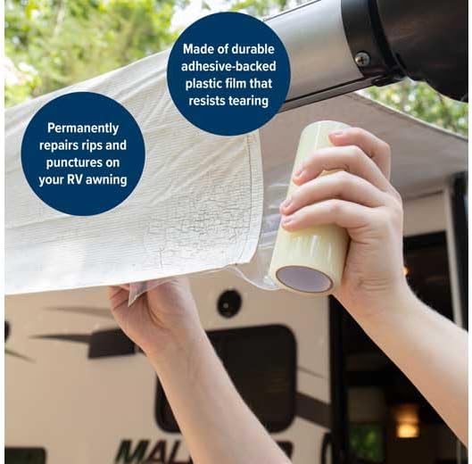 Camco 42623 5" x 15' Awning Repair Tape