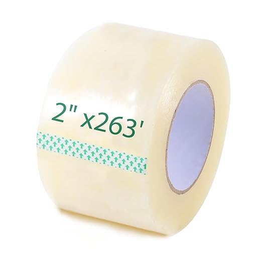 Greenhouse Repair Tape, 6.3 mil Thickness Greenhouse Plastic Tape, Clear UV Resistant Greenhouse Sheeting Coverings Film Tape(2inX263ft)