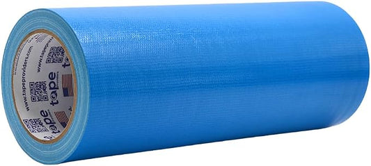 WOD DTC10 Advanced Strength Industrial Grade Sky Blue Duct Tape, 12 inch x 60 ft. Waterproof, UV Resistant For Crafts & Home Improvement