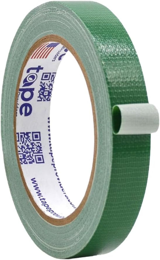 WOD DTC10 Advanced Strength Industrial Grade Dark Green Duct Tape, 3/4 inch x 60 ft. Waterproof, UV Resistant For Crafts & Home Improvement