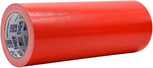 WOD DTC10 Advanced Strength Industrial Grade Red Duct Tape, 12 inch x 60 ft. Waterproof, UV Resistant For Crafts & Home Improvement