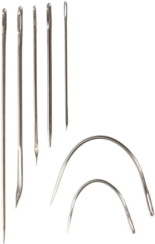 Vitoki Heavy Duty Hand Sewing Needles Kit for Home Upholstery Carpet Leather Canvas Repair by Vitoki, Pack of 7