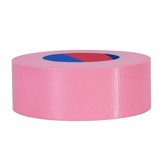 Pink Heavy Duty Duct Tape, 2 Inch x 55 Yards, Industrial Grade Waterproof & UV Resistant, Strong Adhesive for Indoor Outdoor Repairs, Crafts, Home Improvement, Moving Packing and DIY Projects