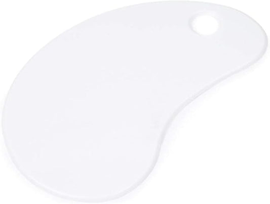 Fox Run Dough and Bowl Scraper, Curved, White