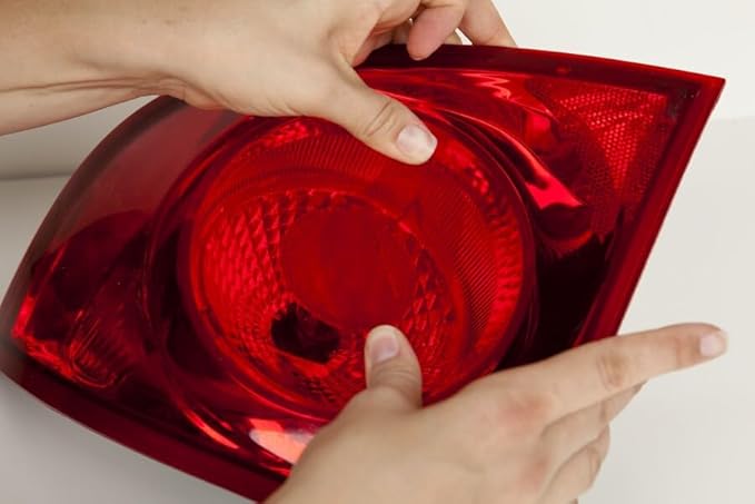 3M Auto High-Strength Lens Repair Film, 3.5 in x 7.75 in, Assorted Sheets: Red / Amber / Clear, Weatherproof & Airtight Seal, Flexible Film Repairs Flat or Curved Lenses on Truck & Car Lights (03345)