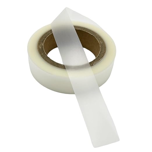 Hot Melt Seam Sealing Repair Adhesive Fusible Tape，Layer for Waterproof PU Coated Fabrics Sportswear Outdoor Gear Raincoat Tent Awning (Clear (Transparent))