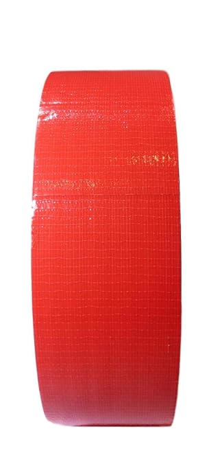 GGR Supplies T.R.U. CDT-36 Industrial Grade Duct Tape. Waterproof and UV Resistant. Multiple Colors Available. 60 Yards. (Red, 2.5 in.)