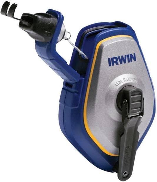 Irwin Tools Strait-Line 1932887 IRWIN Speedline Pro Chalk Reel, Blue