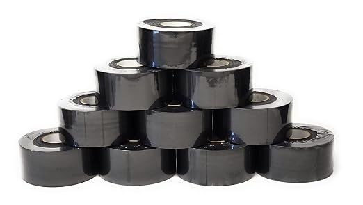APT, 10 Mil (2" x 100 ft,) Weatherproof Black PVC Pipe Wrap Tape for Corrosion Protection, Drain Pipe Wrap Tape, Pipe Wrap Insulation Tape for Outdoor, Underground Pipe (10 Rolls)